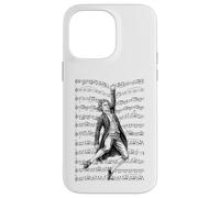 Ludwig Van Beethoven Divertente Compositore Partiture Musicista Custodia per iPhone 14 Pro Max