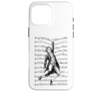 Ludwig Van Beethoven Divertente Compositore Partiture Musicista Custodia per iPhone 16 Pro Max