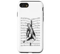 Ludwig Van Beethoven Divertente Compositore Partiture Musicista Custodia per iPhone SE (2020) / 7/8
