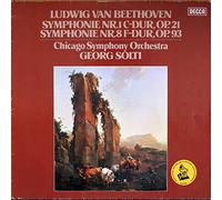 Ludwig van Beethoven - Georg Solti , The Chicago Symphony Orchestra - Symphonie Nr. 1 C-dur, Op. 21 - Symphonie Nr. 8 F-dur, Op. 93 - Decca - 6.42371