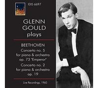 LUDWIG VAN BEETHOVEN Glenn Gould Plays Beethoven Concertos Nos. 2 & 5 1 (CD)