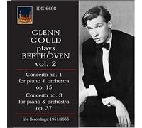 LUDWIG VAN BEETHOVEN Glenn Gould Plays Beethoven Ctos Nos. 1 & 3 Vol. 2 (CD)