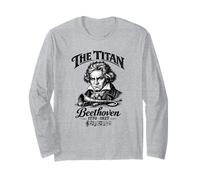 Ludwig Van Beethoven Il Titano Musica Classica Maglia a Manica