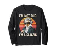 Ludwig Van Beethoven Im Not Old Im A Classic Classic Music Maglia a Manica