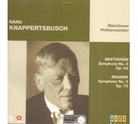 Ludwig Van Beethoven/Johannes Brahms - Sym 8 F Op. 93/Sym 2 d Op. 73