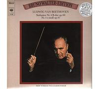 Ludwig van Beethoven - Ludwig van Beethoven , Bruno Walter , The New York Philharmonic Orchestra - Sinfonien Nr. 4 B-dur op. 60 / Sinfonien Nr. 5 c-moll op.67 - CBS - 61 724