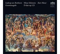 Ludwig van Beethoven Ludwig Van Beethoven: Missa Solemnis D-dur, Op. 123 (CD)