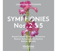 Ludwig van Beethoven Ludwig Van Beethoven: Symphonies Nos. 2 & 5 (CD) Hybrid