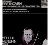 Ludwig van Beethoven - Ludwig van Beethoven - Yehudi Menuhin / Wiener Philharmoniker / Dirigent: Constantin Silvestri - Konzert Für Violine Und Orchester Op. 61 - SR International - 72 675