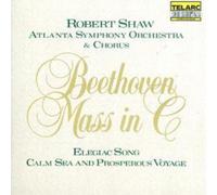 Ludwig van Beethoven Mass in C, Calm Sea (Shaw, Atlanta So and Chorus) (CD)