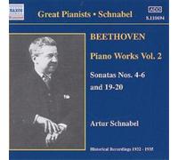 Ludwig van Beethoven Piano Works Vol. 2 (Schnabel) (CD) Album