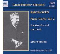 Ludwig van Beethoven Piano Works Vol. 2 (Schnabel) (CD) Album