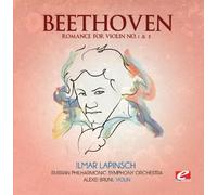 Ludwig van Beethoven ROMANCE FOR VIOLIN NO. 1 and 2 (CD)