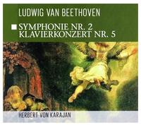 Ludwig van Beethoven Symphonie Nr. 2, Klavierkonzert Nr. 5 (CD)