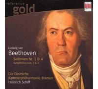 LUDWIG VAN BEETHOVEN Symphonies 1 & 4 (CD)