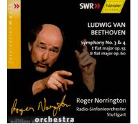 LUDWIG VAN BEETHOVEN Symphonies 3 & 4 (CD)