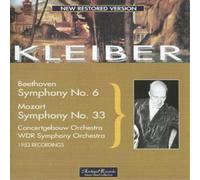 Ludwig van Beethoven Symphony No. 6/symphony No. 33 (Kleiber) (CD) Album