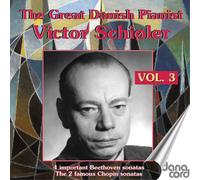 Ludwig van Beethoven The Great Danish Pianist Victor Schiøler - Volume 3 (CD)