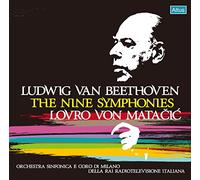 ベートーヴェン : 交響曲全集 (Ludwig Van Beethoven : The Nine Symphonies /Lovro Von Matacic | Orchestra Sinfonica E Coro Di Milano Della RAI Radiotelevisione Italiana) (5CD BOX) (Live Recordings)