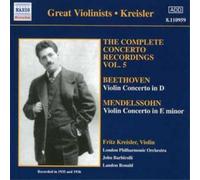 Ludwig van Beethoven Violin Concertos (Kreisler, Lpo) (CD) Album