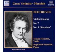 Ludwig van Beethoven Violin Sonatas Nos. 7 and 9/rondo (Y. And H. Menuhin) (CD)