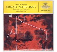 Ludwig van Beethoven / Wilhelm Kempff - Sonate Pathétique Klaviersonate Nr. 8 C-Moll Op. 13 7" Vinyl Single