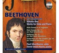 Ludwig van Beethoven Works for Viola and Piano (CD) Album