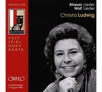 Ludwig/Werba - Sings Strauss/Wolf/Liszt/Tchaikovsky/&