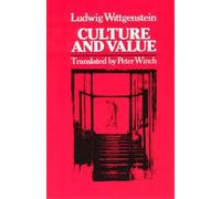 Ludwig Wittgenstein Culture and Value (Tascabile)
