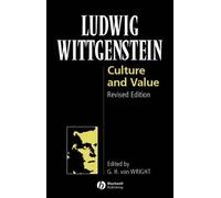 Ludwig Wittgenstein Culture and Value (Tascabile)