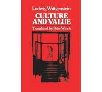 Ludwig Wittgenstein Culture and Value (Tascabile)