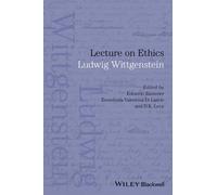 Ludwig Wittgenstein Lecture on Ethics (Copertina rigida)