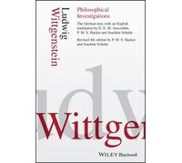 Ludwig Wittgenstein Philosophical Investigations (Copertina rigida)