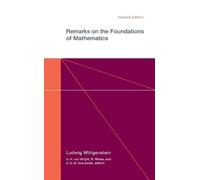 Ludwig Wittgenstein Remarks on the Foundations of Mathematics (Tascabile)