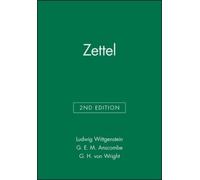Ludwig Wittgenstein Zettel (Tascabile)