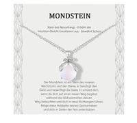 Lueaurra Regali per donne, collana con lucciole, pietra di luna, idea regalo originale, per adolescenti, ragazze, regalo di Natale, regalo di compleanno, per mamma, figlia, sorella, fidanzata, no