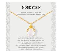 Lueaurra Regali per donne, collana con lucciole, pietra di luna, idea regalo originale, per adolescenti, ragazze, regalo di Natale, regalo di compleanno, per mamma, figlia, sorella, fidanzata, no