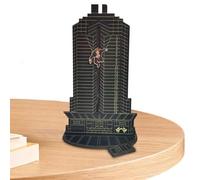 Lueear Conto alla rovescia natalizio | Calendario da tavolo con decorazioni in legno | Hans Gruber Falling Off Plaza Die Hard Table Decor for not Easy To Fade