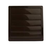 MKK Lamelle griglia di Ventilazione Mobile, Marrone, Ø 100 mm