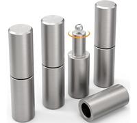 Luejnbogty 4 Pezzi Cerniere a Barilotto Saldabili 4 X 1 Pollice Cerniere per Cancello Robusti per Saldare su Cerniere per Porta in , Cancelli in Metallo, Cuscinetto a Sfera