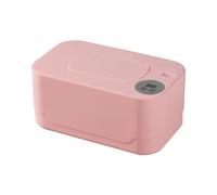 Luejnbogty Termostato Riutilizzabile Dello Scaldasalviette USB per Bambini Che Impedisce L'Asciugatura Dispenser Portatile Salviette per Bambini per La Scuola Materna Bambino In Casa Rosa