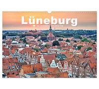 LÜNEBURG Ein- und Ausblicke von Andreas Voigt (Wandkalender 2026 DIN A3 quer), CALVENDO Monatskalender: Historische Architektur der Hansestadt im Stil der Backsteingotik