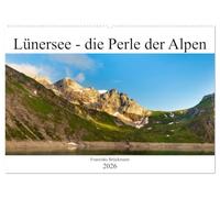 Lünersee - die blaue Perle der Alpen (Wandkalender 2026 DIN A2 quer), CALVENDO Monatskalender: Diese Sammlung zeigt die faszinierende Bergwelt rund um den Lünersee aus verschieden Perspektiven.