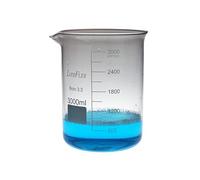 LUERFLEX Bicchiere in vetro borosilicato 3.3 Griffin 3000 ml 3L confezione da 1