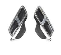 LUEVYM Pezzo di Auto per Benz Classe S Modifica Tubo di Scarico 2014-2016 per S65 Ugello Terminale Marmitta in Acciaio Inox Nero(SiIver)