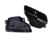 LUEVYM Pezzo di Auto per Benz Classe S Modifica Tubo di Scarico 2018-2020 per S65 Ugello Terminale Marmitta in Acciaio Inox Nero(Black)