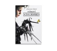 LUEXUHEY Poster del film Edward mani di forbice stampe artistiche da parete per soggiorno camera da letto moderna decorazione da parete per la casa, regalo, 40 x 60 cm, senza cornice