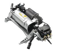 LUFASODERLING Compressore della sospensione dell'aria con il sostegno & la valvola del blocco e l'Assemblea del tubo per Audi Q7 2006-2014 7L8616006A 7L8616006C 7L8616006 7L8616006F 7L8616006