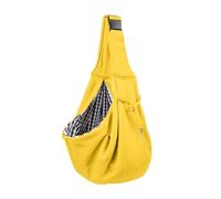 Lufaze Borsa per cani di piccola taglia, senza mani, sicura per cani | Borsa a tracolla reversibile a mano libera per piccoli con tracolla regolabile per animali domestici all'aperto e su