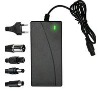 LUFEIS Caricabatteria per Monopattino Elettrico, 42V 2A, Universale con 4 Connettori, per Xiaomi Scooter, 36V Hoverboard,Bici Equilibrata,Drifting Board